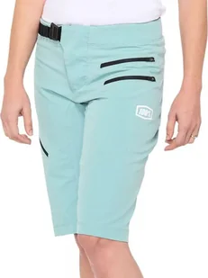 100% Szorty damskie 100% AIRMATIC Women's Shorts seafoam roz. S NEW - Spodenki rowerowe - miniaturka - grafika 1
