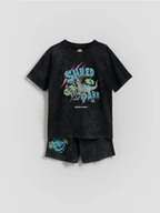 Skarpetki dla dzieci - Reserved - Piżama Jurassic World - czarny - miniaturka - grafika 1