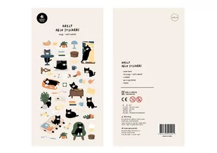 Suatelier, Naklejki Ozdobne Kocie Życie - Scrapbooking - miniaturka - grafika 1