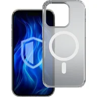 Etui i futerały do telefonów - Etui 3MK Frosty Guardx MagCase do Apple iPhone 16 Pro Max Biały - miniaturka - grafika 1