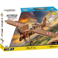 Klocki - Klocki plastikowe COBI Historical Collection World War II PZL P-11c COBI-5742 - miniaturka - grafika 1