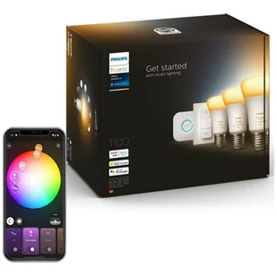 Philips Philips Hue White A60 E27 1100 lumenów - 1 szt. 929002468403 - Systemy inteligentnych domów - miniaturka - grafika 1