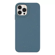 Etui i futerały do telefonów - Eco Case etui iPhone 14 Pro silikonowy degradowalny pokrowiec granatowe - miniaturka - grafika 1