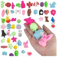 Zabawki sensoryczne - 50 Mochi Squishy Gniotek Kreatywne Zabawki Sensoryczne dla Dzieci 50 Sztuk - miniaturka - grafika 1