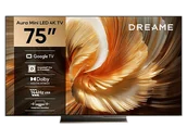 Telewizory - DREAME Aura Mini LED 75S100 75" 4K 144Hz Google TV Dolby Vision Czarny - miniaturka - grafika 1