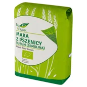 Mąka - Bio Planet SERIA MĄKI I SKROBIE MĄKA Z PSZENICY DURUM (SEMOLINA) BIO 1 kg - - miniaturka - grafika 1