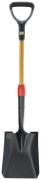 Łopaty i widły - CAT Łopata K-Series D-Handle Square Point - miniaturka - grafika 1