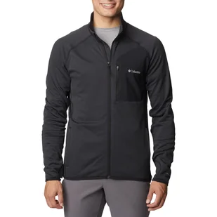 Męska Bluza COLUMBIA TRIPLE CANYON FULL ZIP 2031311010 – Czarny - Bluzy sportowe męskie - miniaturka - grafika 1