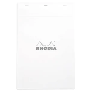 Blok Rhodia N°19 A4+ 21x31,8 cm, kratka, biały - Notesy i bloczki - miniaturka - grafika 1
