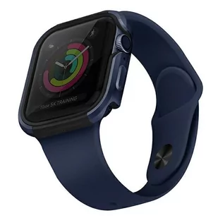 Apple UNIQ UNIQ etui Valencia Watch Series 4/5/6/SE 40mm niebieski/atlantic blue UNIQ353BLU - Akcesoria do smartwatchy - miniaturka - grafika 1