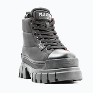 Botki damskie - Buty damskie Palladium Revolt Boot Overcush black/black - miniaturka - grafika 1