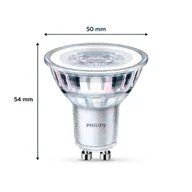Żarówki LED - Philips żarówka LED GU10 3,5W 255lm 827 36° 6 szt. - miniaturka - grafika 1