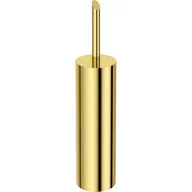 Akcesoria łazienkowe - DEANTE ADI Z712 SILIA SZCZOTKA WC Z POJEMNIKIEM, WOLNOSTOJĄCA, GOLD - miniaturka - grafika 1