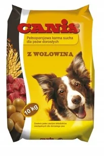 Karma dla psa z wołowiną wołowina wół CANIS 10kg - Sucha karma dla psów - miniaturka - grafika 1
