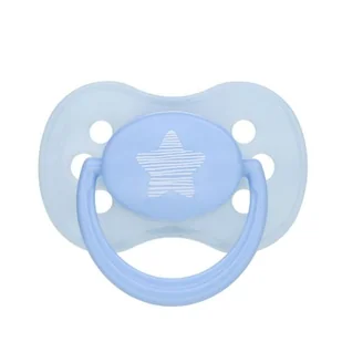 CANPOL CANPOL BABIES Pastelove Smoczek silikonowy symetryczny 0-6m turkusowy 22/416 - Smoczki uspokajające - miniaturka - grafika 3