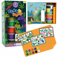 Masy plastyczne - Zestaw Z Gliną Samoutwardzającą Floss&Rock Dinozaury - miniaturka - grafika 1