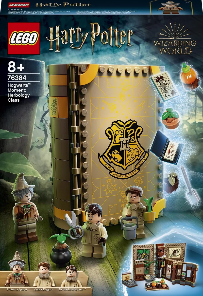 LEGO HARRY POTTER CHWILE Z HOGWARTU ZAJĘCIA Z ZIELARSTWA 76384