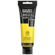Farby i media malarskie - Liquitex Basics Farba Akrylowa 118 Ml, Kolor Transparent Yellow - miniaturka - grafika 1