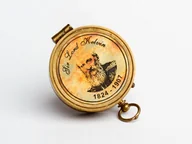 Figurki dekoracyjne - Sparks of Time kompas SIR Lord kelwinów II, metalu, z brązu, 6 x 6.7 x 3.5 cm 720 - miniaturka - grafika 1