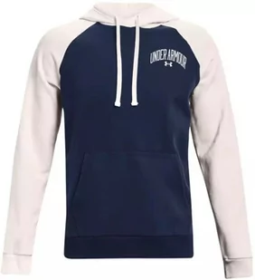 Męska bluza dresowa nierozpinana z kapturem UNDER ARMOUR UA Rival 1373363-408 - Bluzy męskie - miniaturka - grafika 1