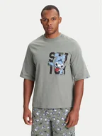 Koszulki męskie - United Colors Of Benetton T-Shirt 30964M01Y Szary Relaxed Fit - miniaturka - grafika 1