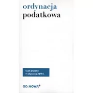 Prawo - Ordynacja Podatkowa 2019 - miniaturka - grafika 1