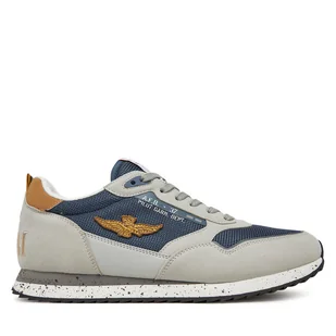 Sneakersy Aeronautica Militare 251SC288CT3545 Szary - Sneakersy męskie - miniaturka - grafika 1