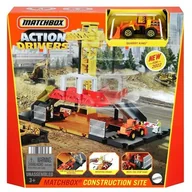 Tory, garaże, parkingi - Matchbox Action Drivers zestaw z fabułą Plac budowy GVY82 - miniaturka - grafika 1