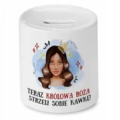 Skarbonki - Skarbonka Dla Róży Idealny Urodziny Prezent z Nadrukiem ze Zdjęciem - miniaturka - grafika 1