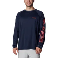 Bluzy sportowe męskie - Koszulka sportowa z długim rękawem Terminal Tackle LS Shirt - miniaturka - grafika 1