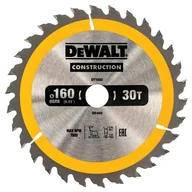 Tarcze do pił - Dewalt DeWALT DT1932 Piła tarczowa ostrza Handkr. 160 / 20mm 30WZ DT1932-QZ - miniaturka - grafika 1