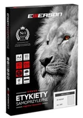 Etykiety samoprzylepne i bloki etykiet - Emerson Etykiety uniwersalne 48.5x25.4 białe 100) EM3043 - miniaturka - grafika 1