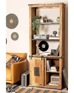 Regał Drewniany Regał z Szufladami Aldo - Regały - miniaturka - grafika 1