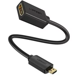 Ugreen Ugreen kabel przewód przejściówka adapter HDMI - micro HDMI 19 pin 20cm czarny (20134) 20134-ugreen - Adaptery i przejściówki - miniaturka - grafika 3