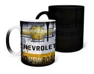 Kubki - KUBEK MAGICZNY Z NADRUKIEM-PREZENT CHEVR-OLET RÓŻNE WZORY DO WYBORU+IMIĘ - miniaturka - grafika 1