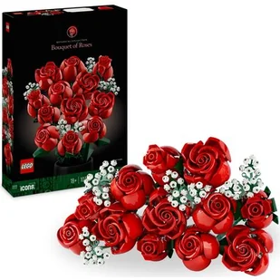 LEGO icons 10328 Bukiet róż - Klocki - miniaturka - grafika 5