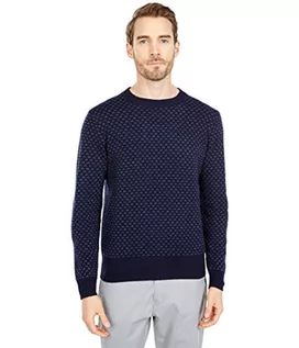 Bluzy damskie - Fjallraven Fjallraven Övik Nordic Sweater bluza damska niebieski granatowy S 89749 - grafika 1