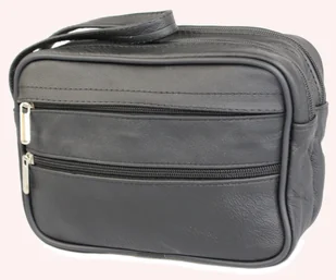 Saszetka Męska Skórzana Średnia MAGRE (PL) ANDRZEJ II BIS DeLuxe Skóra Naturalna 22,5 x 15 x 5 [cm] - Torby męskie - miniaturka - grafika 7