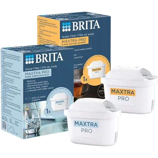 Filtr Brita Maxtra do dzbanek Brita: Brita PRO HardWater + Pure Performance