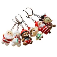 Czasopisma - Silikonowy Świąteczny Brelok Zawieszka 3D Mix Wzorów 11cm - miniaturka - grafika 1