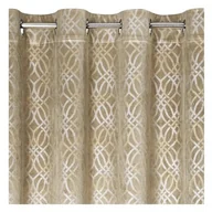 Zasłony - Zasłona 140 x 250 Dekoracyjna Velvet Areta Beżowy - miniaturka - grafika 1