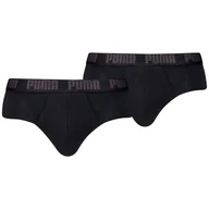 Bielizna sportowa męska - Slipy męskie Puma Everyday Brief 2P Rozmiar: M / Kolor: czarny - miniaturka - grafika 1