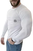 Koszulki męskie - LONGSLEEVE BIAŁY MĘSKI FURIA - miniaturka - grafika 1