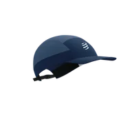Czapki i chusty sportowe męskie - COMPRESSPORT Czapka biegowa 5 PANEL LIGHT CAP indigo/blues - miniaturka - grafika 1