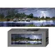 Puzzle - Heye Afryka, Stado słoni. Puzzle 2000 elementów - miniaturka - grafika 1