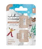 Ozdoby do włosów - Invisibobble CLIPSTAR S Apres Ski Shimmer 2Pc Klamry do włosów 1 szt. - miniaturka - grafika 1