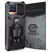 Etui i futerały do telefonów - Exoguard Predator +Szkło - Realme 8 / 8 Pro - Pancerne Case Obudowa Futerał - miniaturka - grafika 1