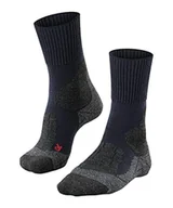 Skarpetki damskie - FALKE Kobiety Skarpety do wędrówek TK1 Adventure W So Wełna przeciw pęcherzom grube 1 Para, Niebieski Marine 6120, 41-42 - miniaturka - grafika 1