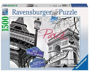 Ravensburger Puzzle 1500 el Paryż Moja Miłość 1756-uniw - Puzzle - miniaturka - grafika 1