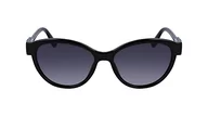 Okulary przeciwsłoneczne - KARL LAGERFELD KL6099S Okulary przeciwsłoneczne, czarne, jeden rozmiar dla kobiet, czarny, rozmiar uniwersalny - miniaturka - grafika 1